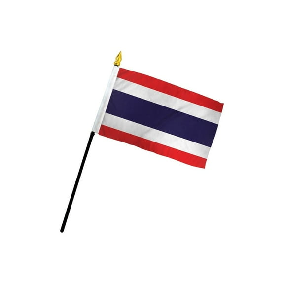 Thailand 4x6in Stick Flag