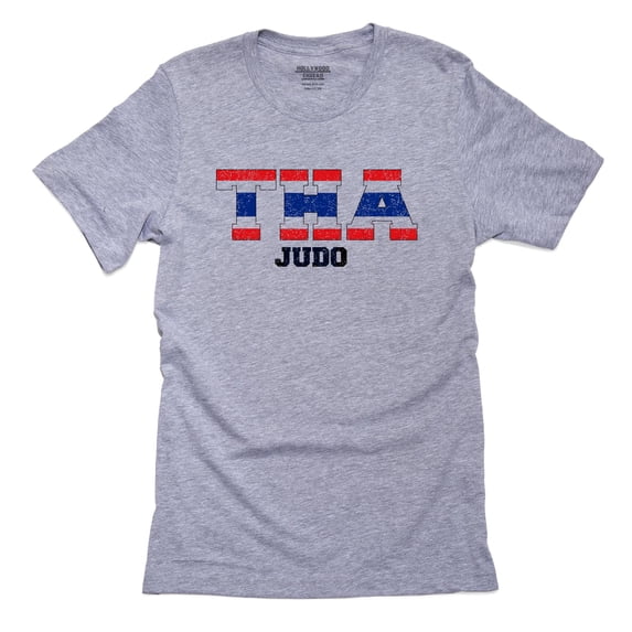 Thailand Judo - Olympic Games - Rio - Flag Men's Grey T-Shirt