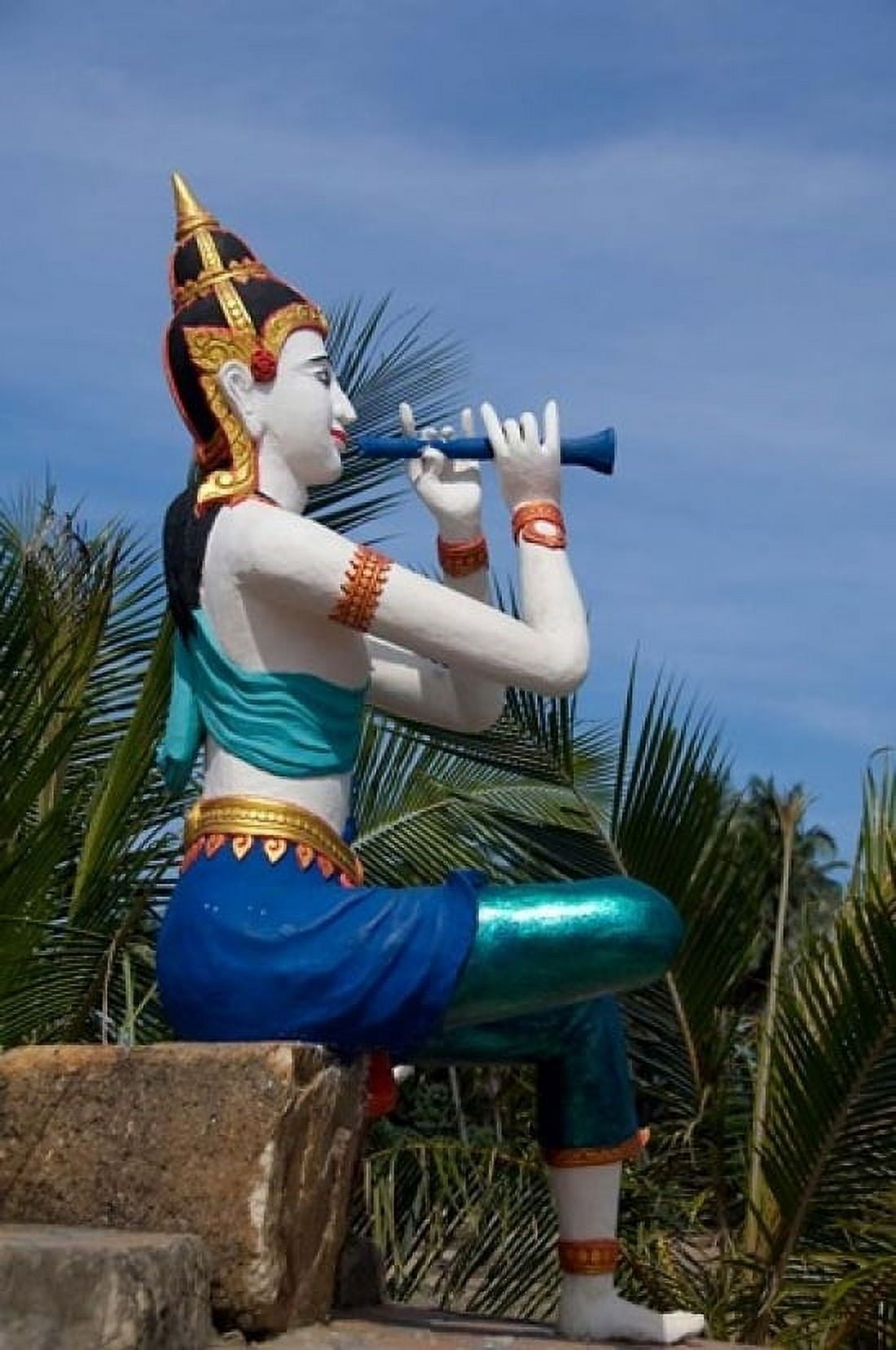 Thailand Ko Samui Thai goddess statue Canvas Art - Cindy Miller Hopkins DanitaDelimont (24 x 36)