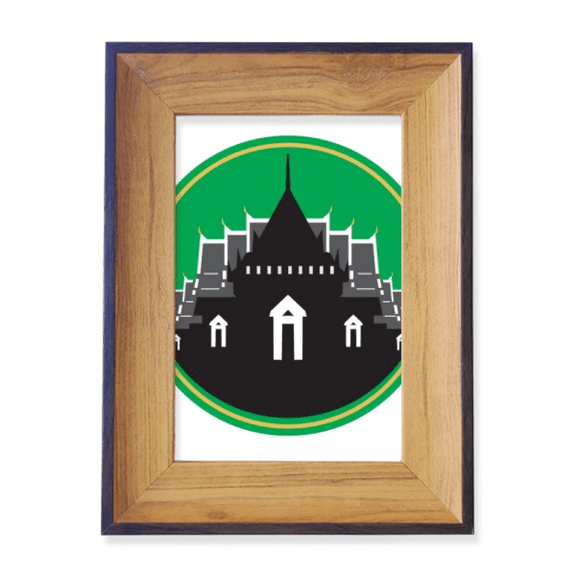 Thailand Thailand Temple Shield Photo Frame Exhibition Display Art Desktop Painting