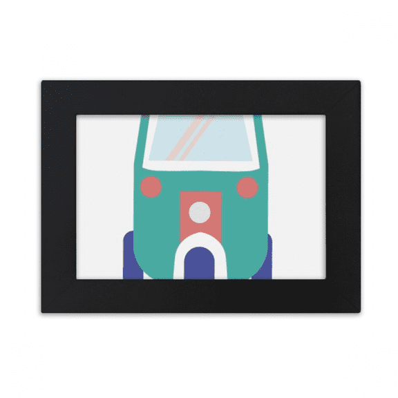 Thailand Three Wheeled Tractor Art Illustration Desktop Photo Frame Ornaments Picture Art Painting