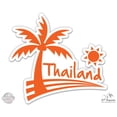 thumbnail image 1 of Thailand Travel Suitcase Sticker - 8" Vinyl Sticker - For Car Laptop I-Pad - Waterproof Decal, 1 of 1