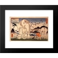thumbnail image 1 of Thaishun with elephants 20x24 Framed Art Print by Utagawa Kuniyoshi, 1 of 2