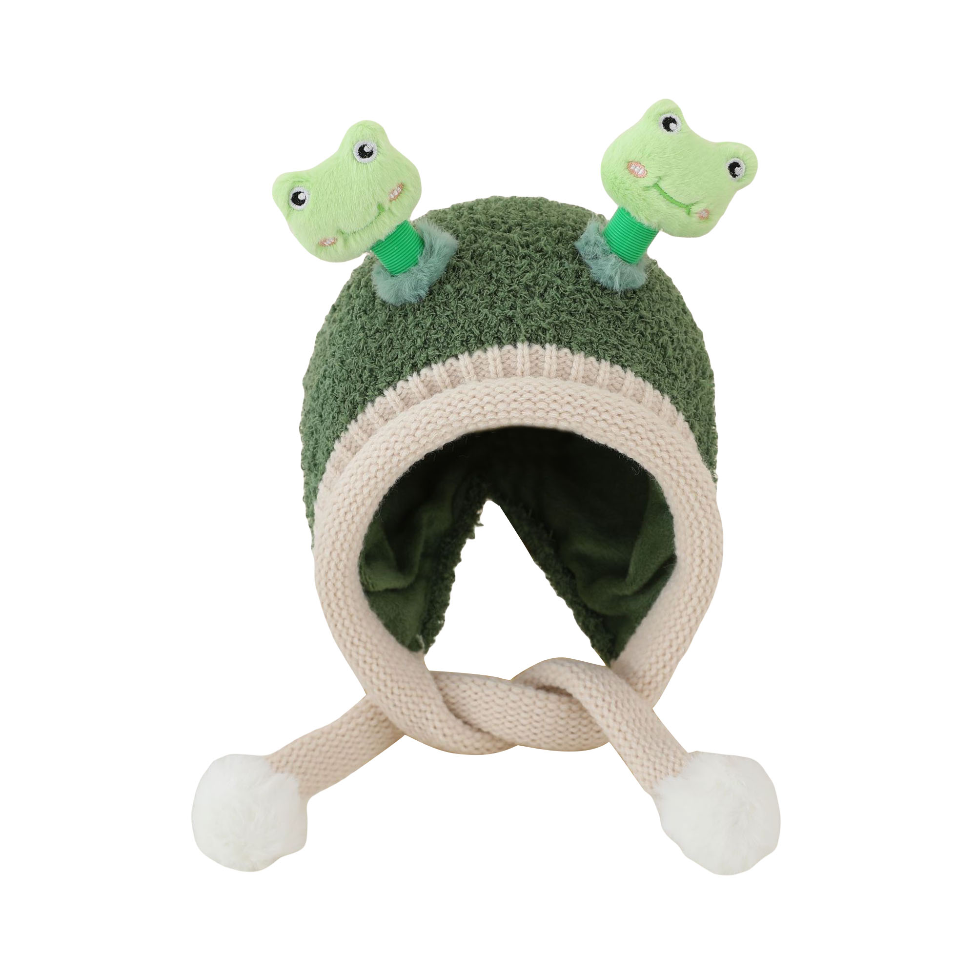 Thaisu Baby Winter Hat Cute Cartoon Knit Beanies Soft Warm Cap with Glowing Tentacles for Infant