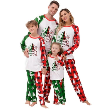 Awkward Styles Matching Christmas Pajamas Set Green Let's Get Lit ...