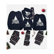 Thaisu Christmas Pajamas for Family Matching Pajamas Set Xmas Christmas tree Holiday Sleepwear