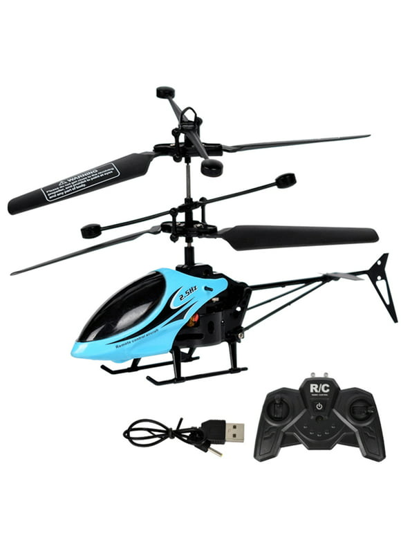 Thaisu Remote Control Helicopter, RC Mini Aircraft Indoor Flying Toy with 2 Channel for Kids, Boys, Girls