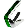 thumbnail image 1 of Thalia Exotic Series Chrome Guitar Capo Green Angel Wing, 1 of 1