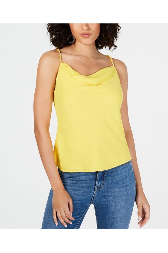 Draped Chain Strap Top Sundeck XS