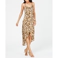 thumbnail image 1 of Thalia Sodi Embellished High Low Dress Neutral Animal 2XL, 1 of 1