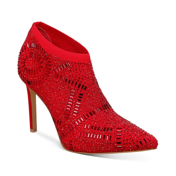 Thalia Sodi Karmen Booties Red Flyknit 9M