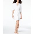 thumbnail image 1 of Thalia Sodi Knit Flutter-Sleeve Wrap Bright White L/XL, 1 of 1