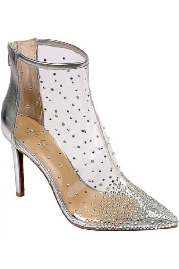 Rubii Vinyl Booties Silver Clear 5.5M