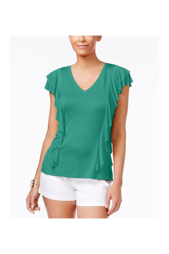 Ruffled Top Jade S