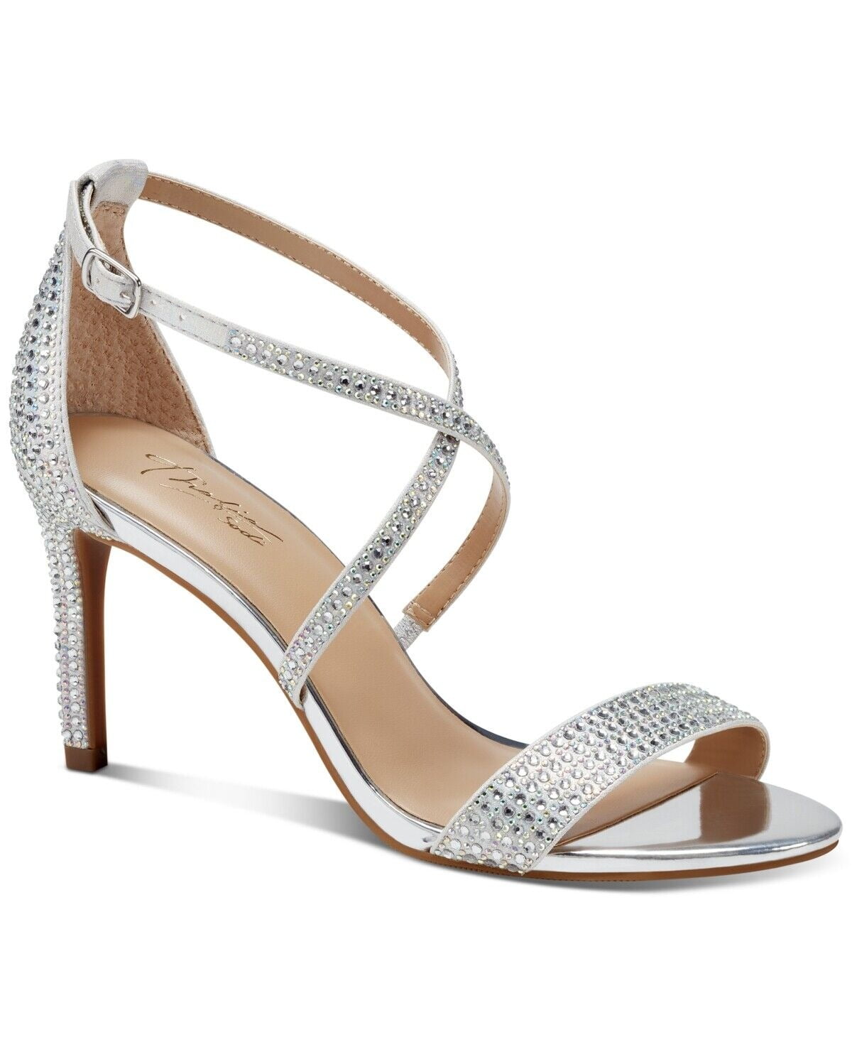 Thalia Sodi Women's Darria Embellished Evening Sandals Glamorous