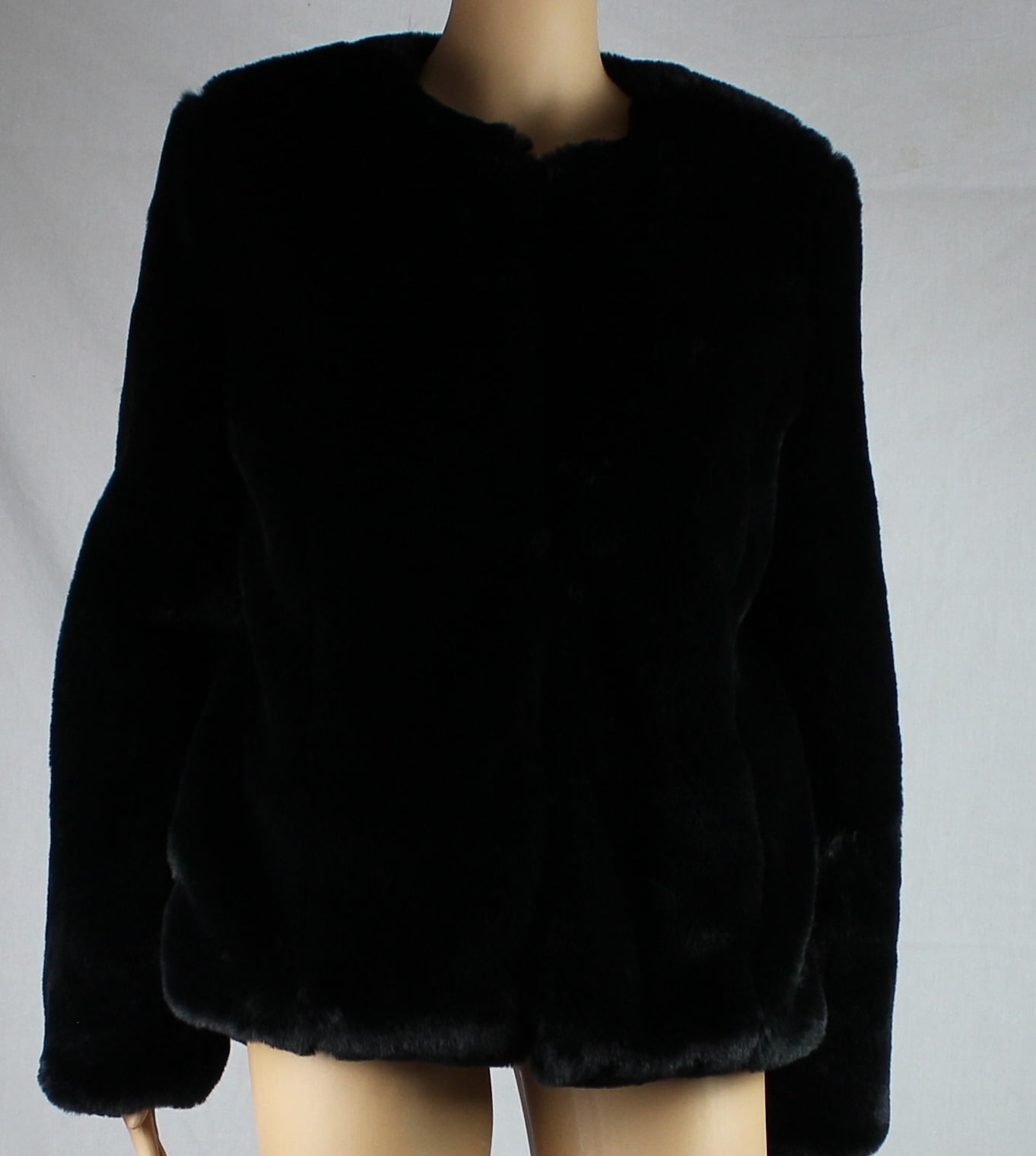 Thalia sodi faux store fur vest