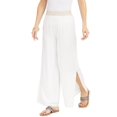 thumbnail image 1 of Thalia Sodi Women's Wide-Leg Pull-On Pants  White Size XX-Large, 1 of 3