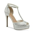 thumbnail image 1 of Thalia Sodi Womens Chace Platform Peep Toe Pumps, 1 of 3