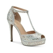 THALIA SODI Womens Chace Platform Peep Toe Pumps