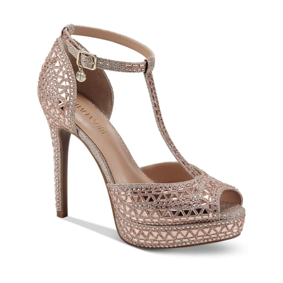 Thalia Sodi Womens Chace Platform Peep Toe Pumps