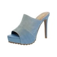thumbnail image 1 of Thalia Sodi Womens Cindie Platforms Peep-Toe Mule Sandals, 1 of 3