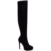 Thalia Sodi Womens Clarissa Faux Suede Tall Over-The-Knee Boots