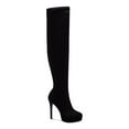 thumbnail image 1 of Thalia Sodi Womens Clarissa Faux Suede Tall Over-The-Knee Boots, 1 of 4