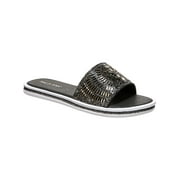 Thalia Sodi Womens DIANNA Open toe Slip on Slide Sandals