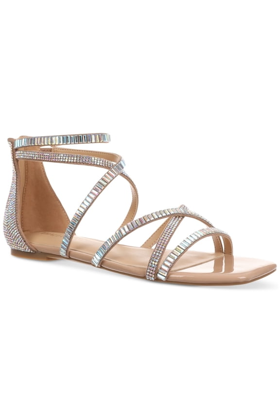 Womens Dana Flat Sandals Nude 5M