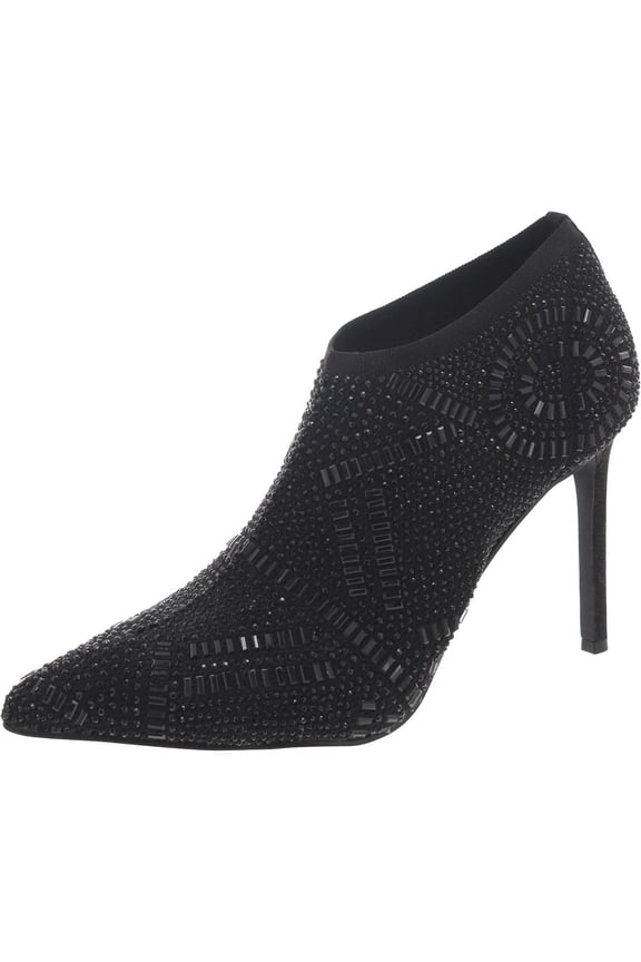 Womens Karmen Stiletto Knit Shooties