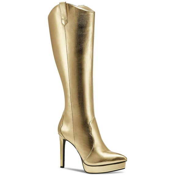 Thalia Sodi Womens Trixi Dressy Platform Knee-High Boots