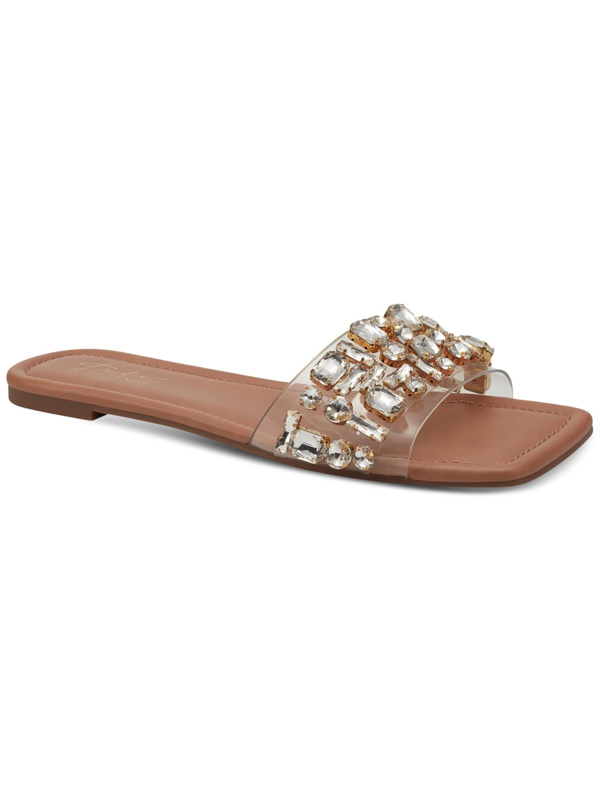Thalia Sodi Imanie Flat Sandals Women's Shoes Pink Size 10M