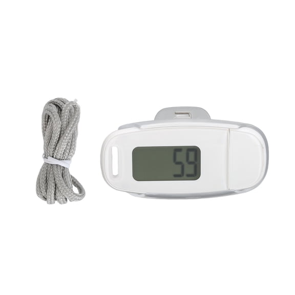 Thalyn Backlit Pedometer Large LCD Screen Backlit Pedometer, USB Rechargeable, Accurate, Portable, Lightweight Step Counter with Lanyard for Women, Men, Kids, Elderly, for Long Distance Travel