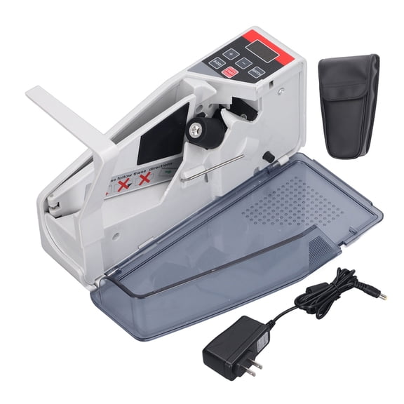 Thalyn Banknote Counter Money Counter, 600sheets/min US Plug 100-240V Banknote Counting Machine for Currency