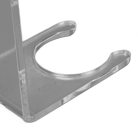 Thalyn Baseball Bat Wall Mount Baseball Bat Wall Stand, 2PCS Baseball Bat Display Shelf for Home Transparent