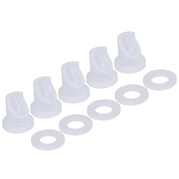 Thalyn Beer Line Washer Gasket D Coupler Gas Check Valve, Food Grade Material Beer Sankey D Keg Coupler for Sankey Coupler