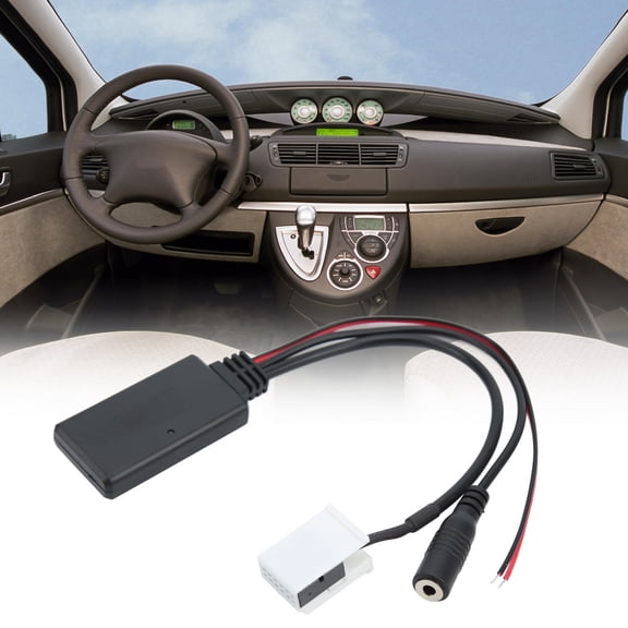 Thalyn Car Handsfree Microphone CarBluetoothWireless Module, ABS Car Handsfree Microphone for Upgrade