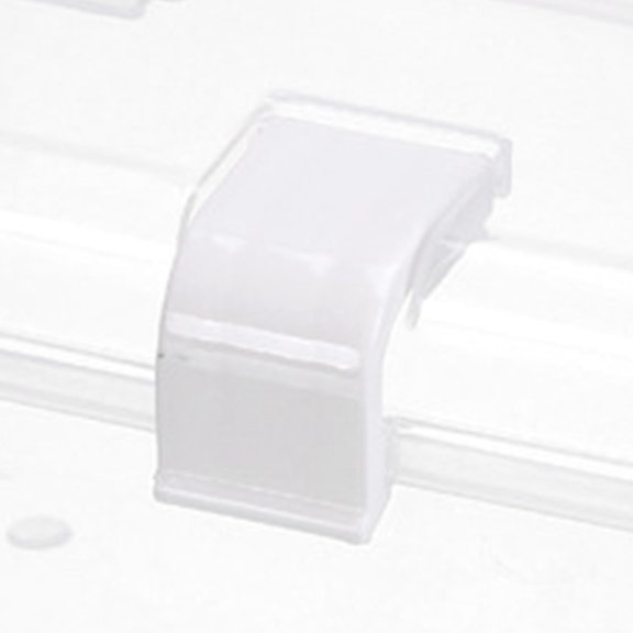 Thalyn Desktop Storage Container Transparent Storage Box, Sturdy Desktop Storage Container Bin for Office