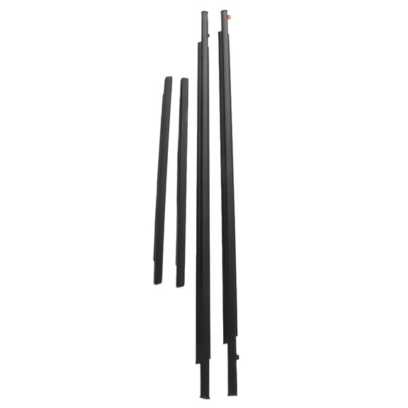 Thalyn Door Glass Molding Weatherstrip Door Window Moulding Trim, 4pcs 68161-35073 Replacement for 2007-2014 for Cars