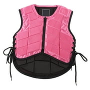 Thalyn Equestrian Protective Vest Kids Equestrian Body Protector Vest, Shock Absorption Safety Riding Gear for Children, Adjustable Design, Comfortable and Convenient to Wear, Nylon + Foam Vest