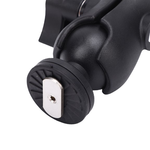 Thalyn Fish Finder Holder Fish Finder Mount Universal 360 Rotation Electronic Device Mount for Boat Kayak Rail Installation