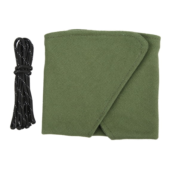 Thalyn Folding Camping Stool Cloth Tripod Stool Cloth, Portable Foldable Canvas Camping Seat with Sturdy Crosslinking Tripod Frame, for Outdoor Hiking, BBQ, Fishing and Travel