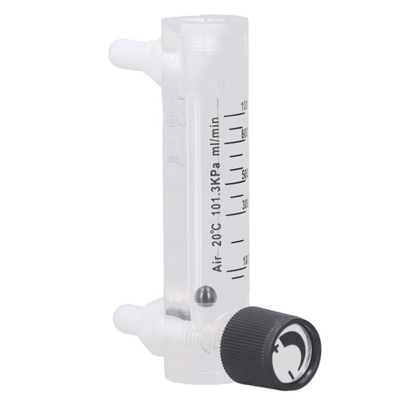 Thalyn Gas Meter Gas Flow Meter, Adjustable Gas Flow Meter Tester for Measure