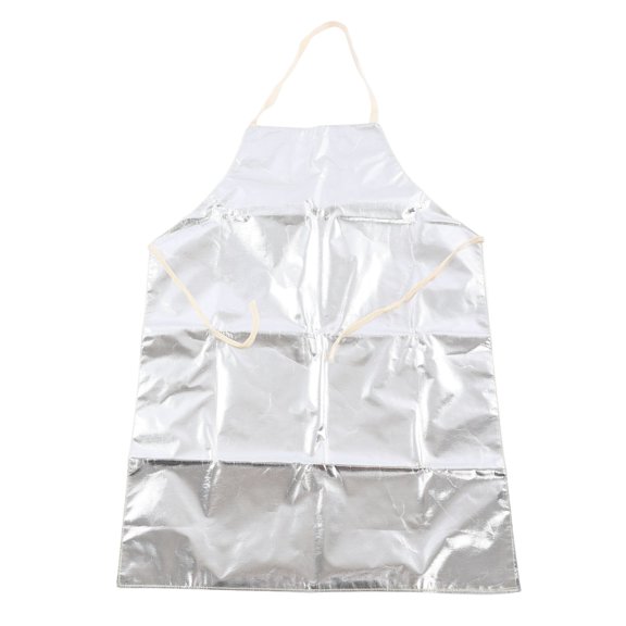 Thalyn Heat Labor Apron Heat Resistant Apron, Aluminum Foil High Temperature Resistant Working Apron 1000 degrees Celsius for Factory