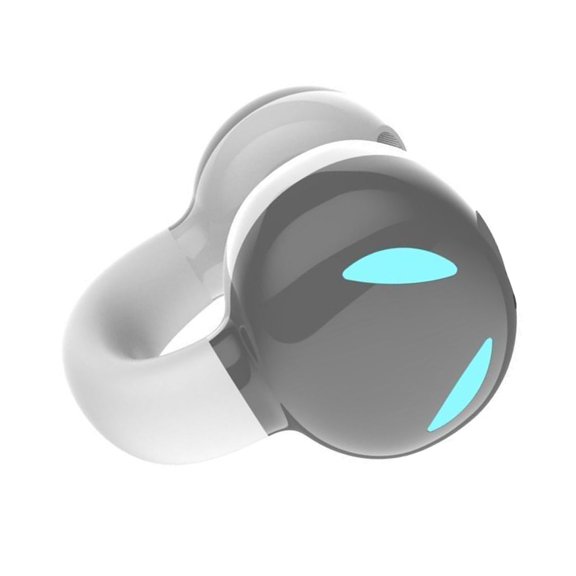 Thalyn High Definition Sound BT Earpiece Wireless On Headset Single Ear Earphone On Earbud BT 5.3 Touch Control 8H Playtime IPX5 Sweatproof with Left or Right Ear Dual Modes
