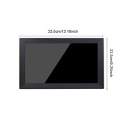 Thalyn Home Digital Album 13.3 Inch WiFi Digital Picture Frame Touchscreen Smart Photo Frame APP Remote Sharing Multi User Support Auto Rotation Slideshow Alarm Clock Weather for Home Decor