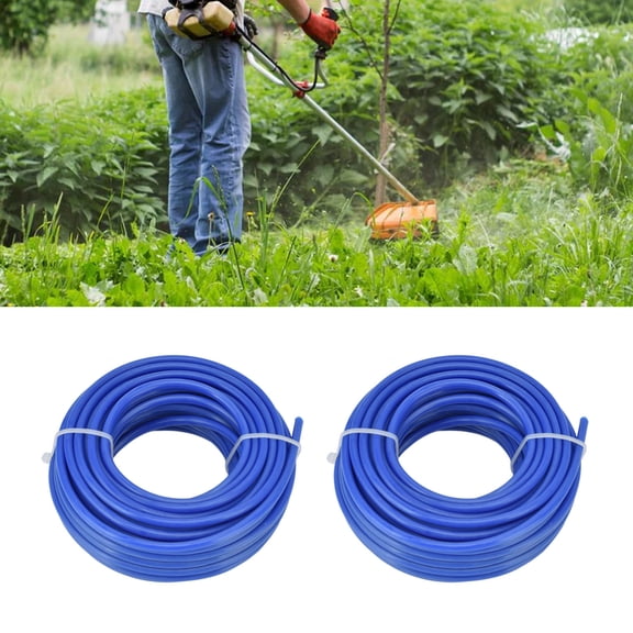 Thalyn Lawn Mower Line 4mm Trimmer Line, 2PCS Trimmer Line for Lawn Mower 10m / 32.8ft