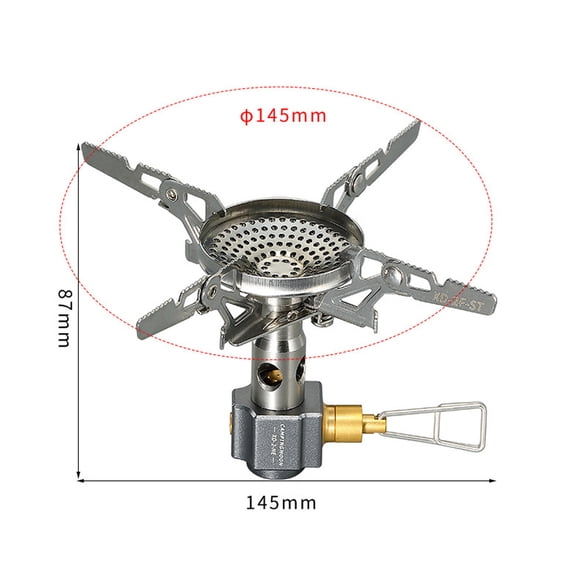Thalyn Outdoor Camping Furnace Furnace Outdoor Split-type Camping Furnace Separated Gases Furnaces Hiking Mountaineering Cooker