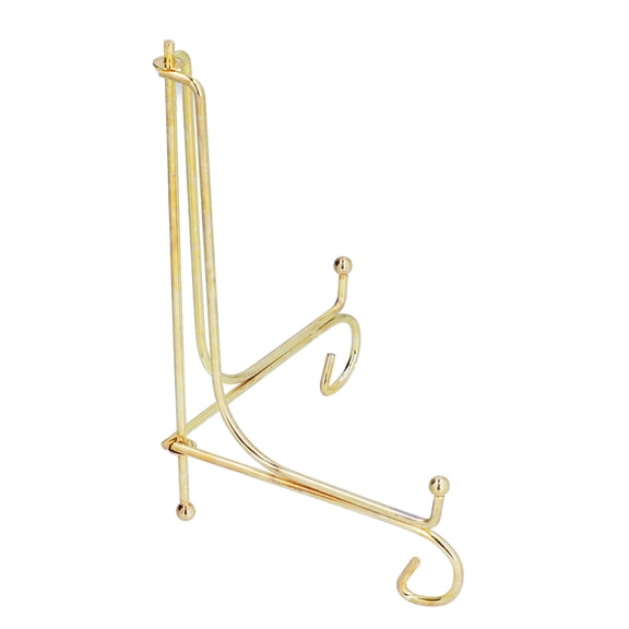 Thalyn Picture Frame Stand Clock Stand, Metal Display Rack 8.5x6.8in for Marble Wall Clock Picture Fram, Handicraft