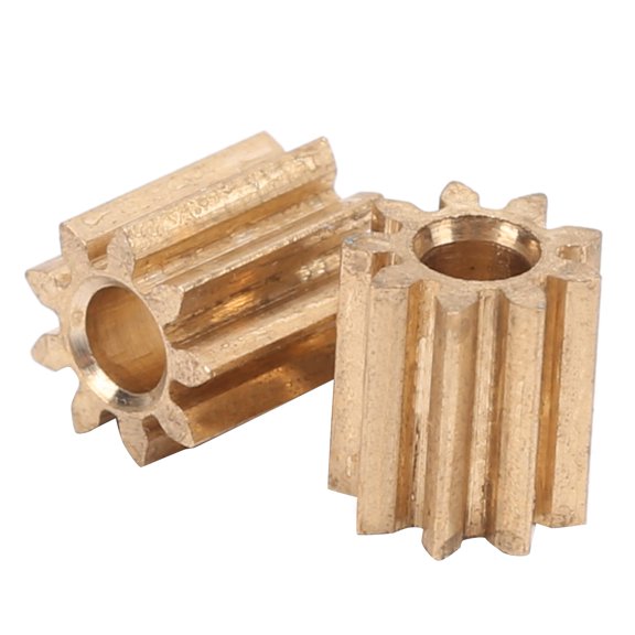 Thalyn Pinions Motor Pinion, 5Mm Height Brass Gear for Lok Module 0.4 9 Teeth for Car Modification